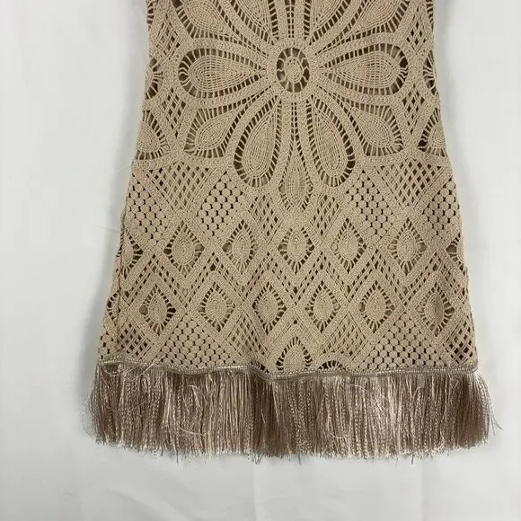 PatBO Crochet Mini Dress - Picture 4 of 5